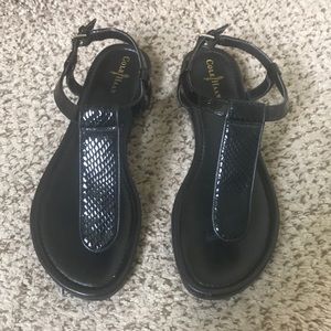 Black Cole Haan sandals